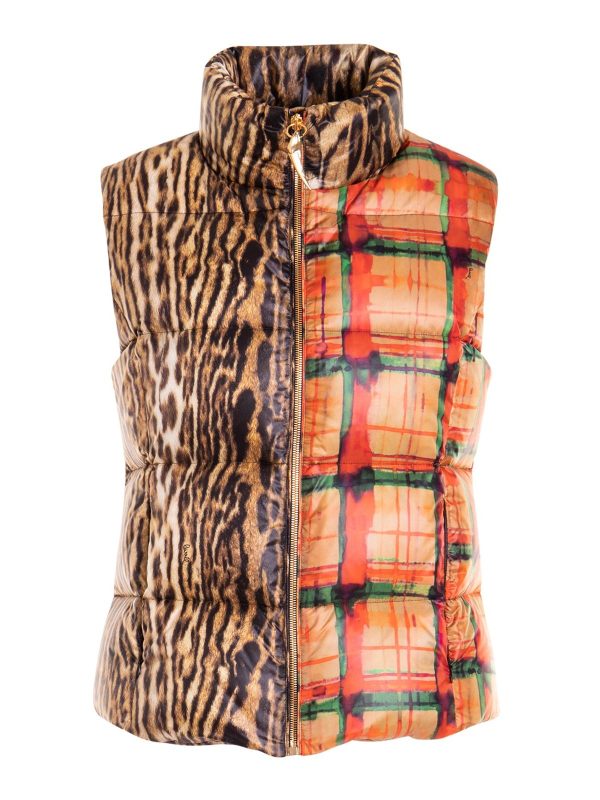 Roberto Cavalli Blouson Rembourré - Multicolore