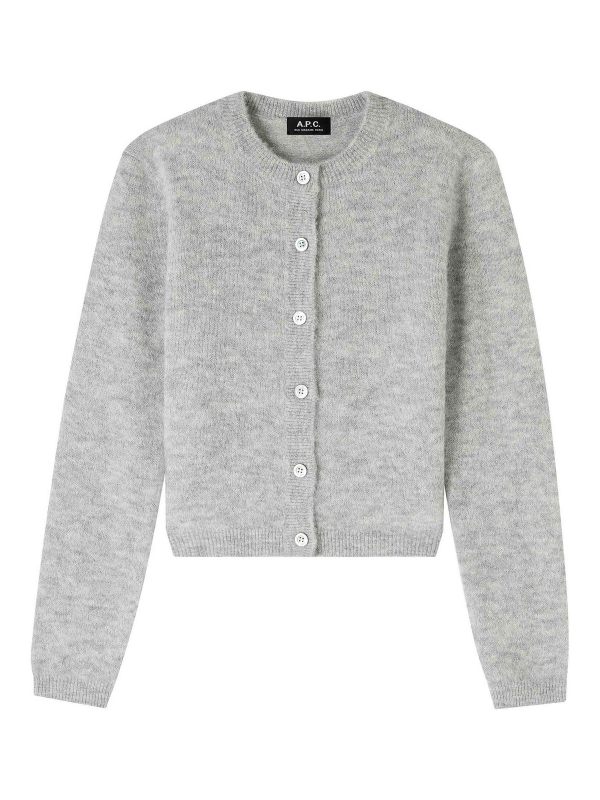 A. P.C. Cardigan - Gris Clair