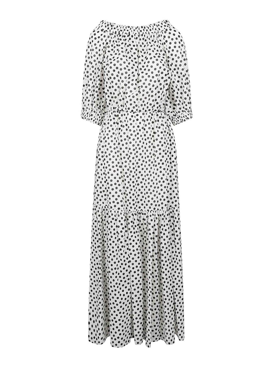 Crida Robe Au Genou - Blanc
