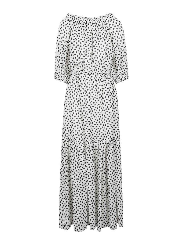 Crida Robe Au Genou - Blanc