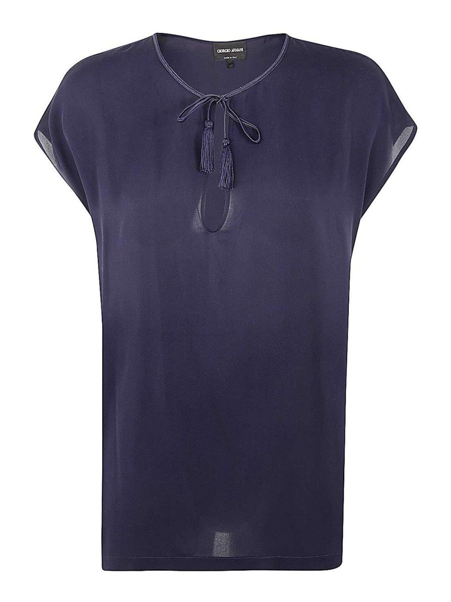 Giorgio Armani Chemise - Bleu