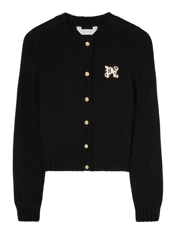 Palm Angels Cardigan - Noir