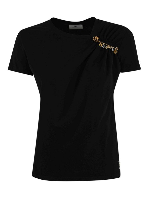 Elisabetta Franchi T-Shirt - Noir