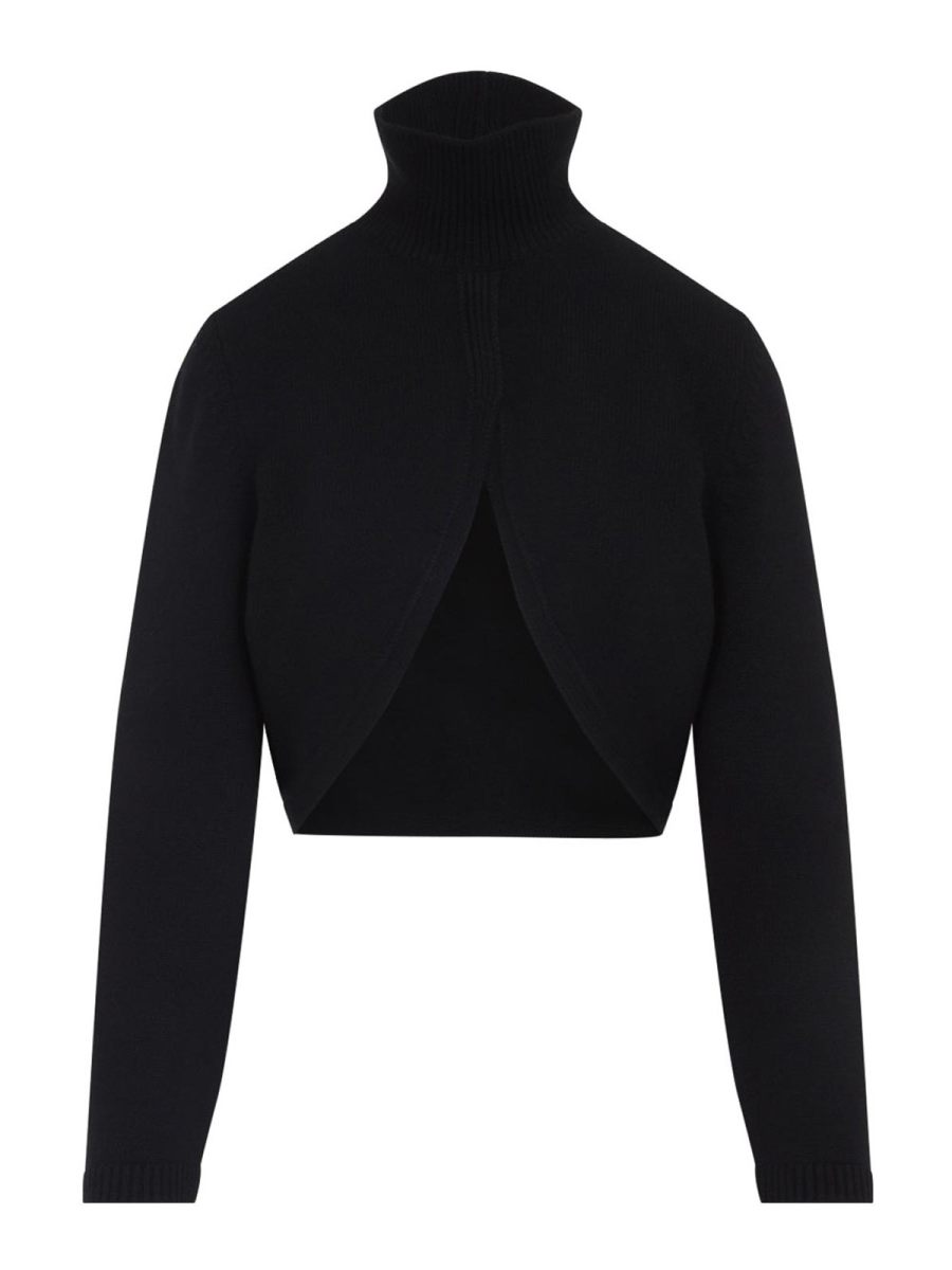 Alaïa Pull Col Rond - Noir
