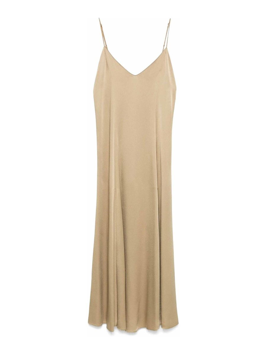 Forte Forte Robe Au Genou - Beige