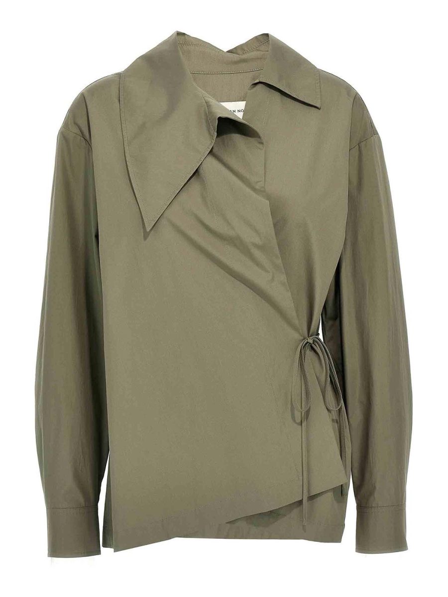 Dries Van Noten Chemise - Vert