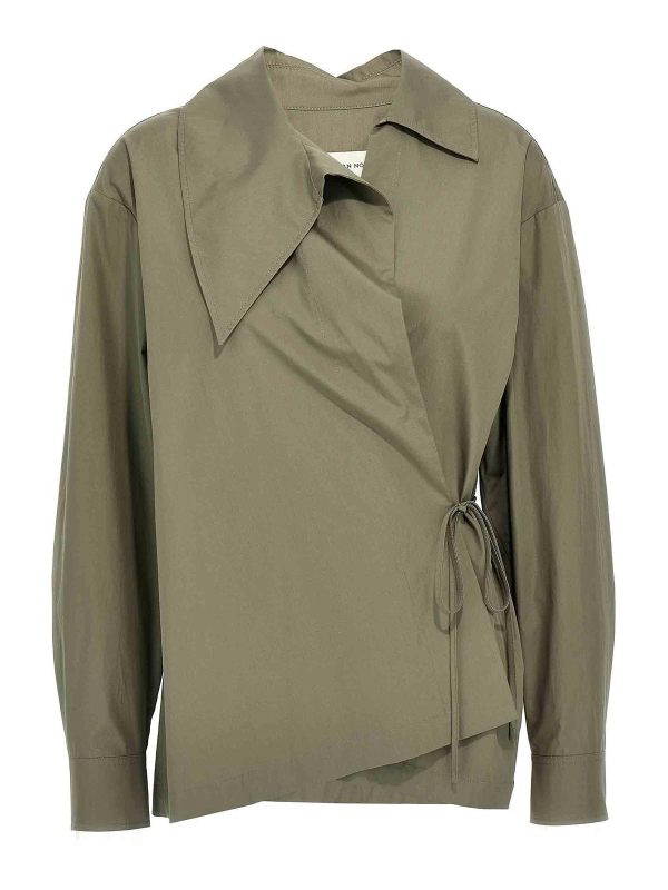 Dries Van Noten Chemise - Vert