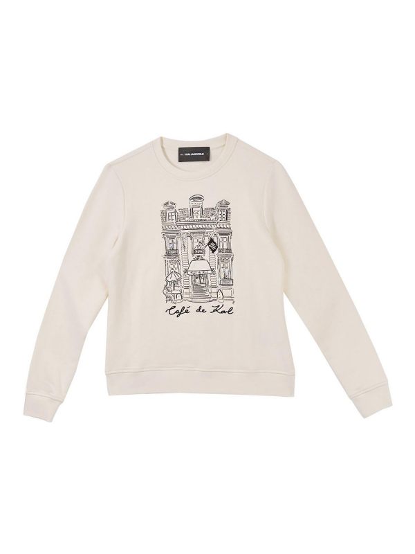 Karl Lagerfeld Sweat-Shirts - Crème