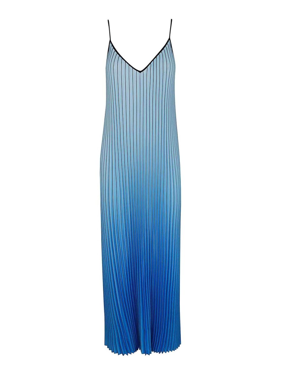 Essentiel Antwerp Robe Au Genou - Bleu