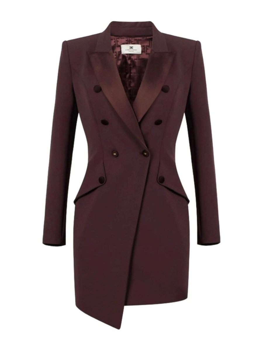 Elisabetta Franchi Robe Courte - Rouge