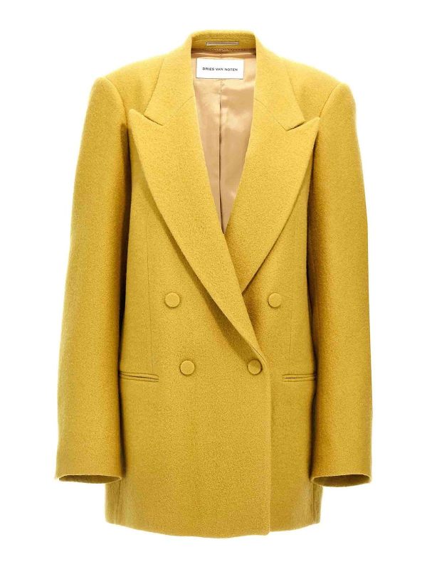 Dries Van Noten Blazer - Jaune