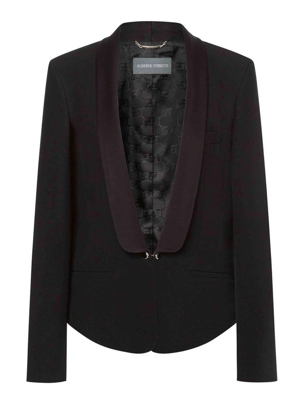 Alberta Ferretti Blazer - Noir