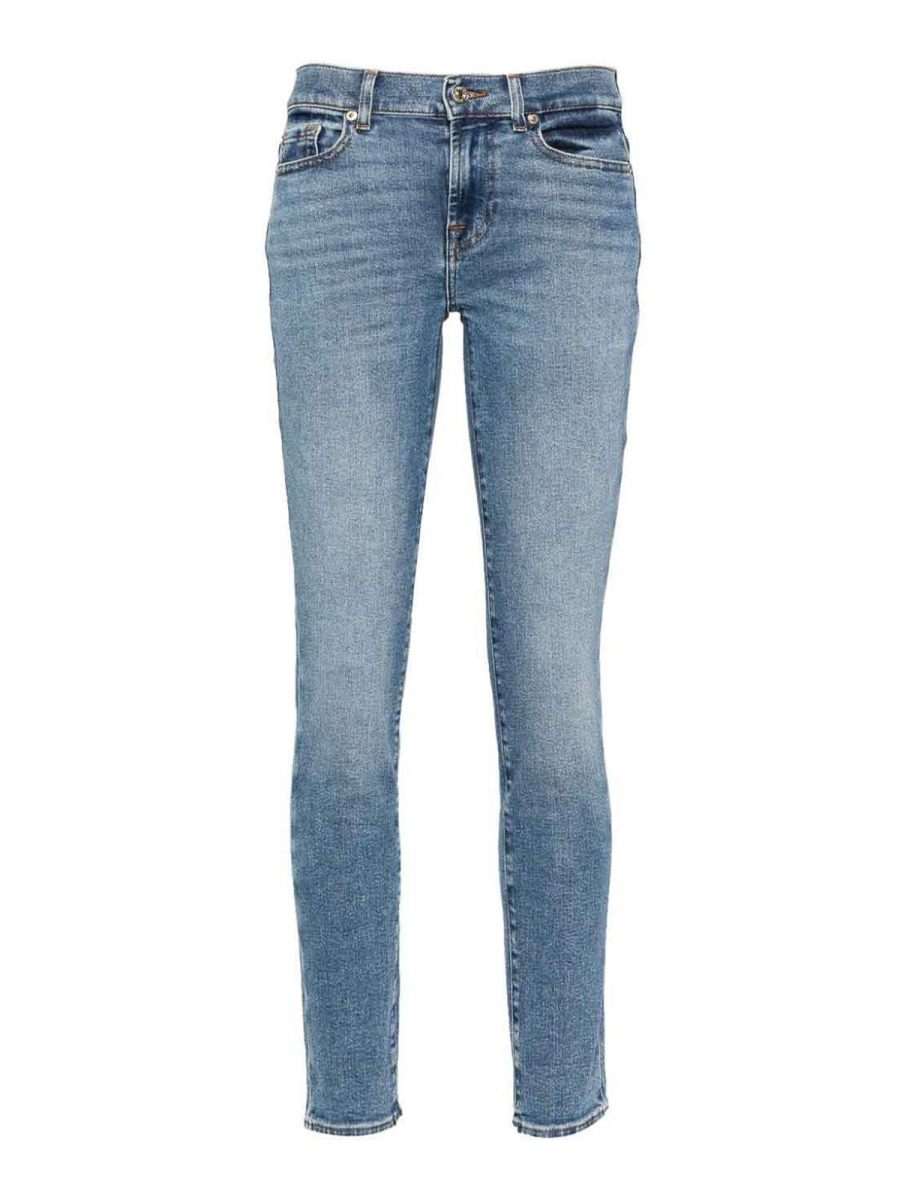 7 For All Mankind Jean Bootcut - Bleu