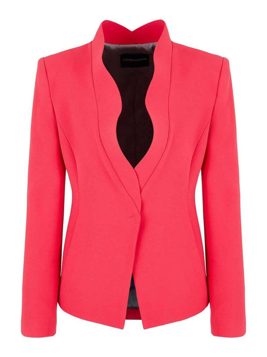 Emporio Armani Veste Casual - Rouge