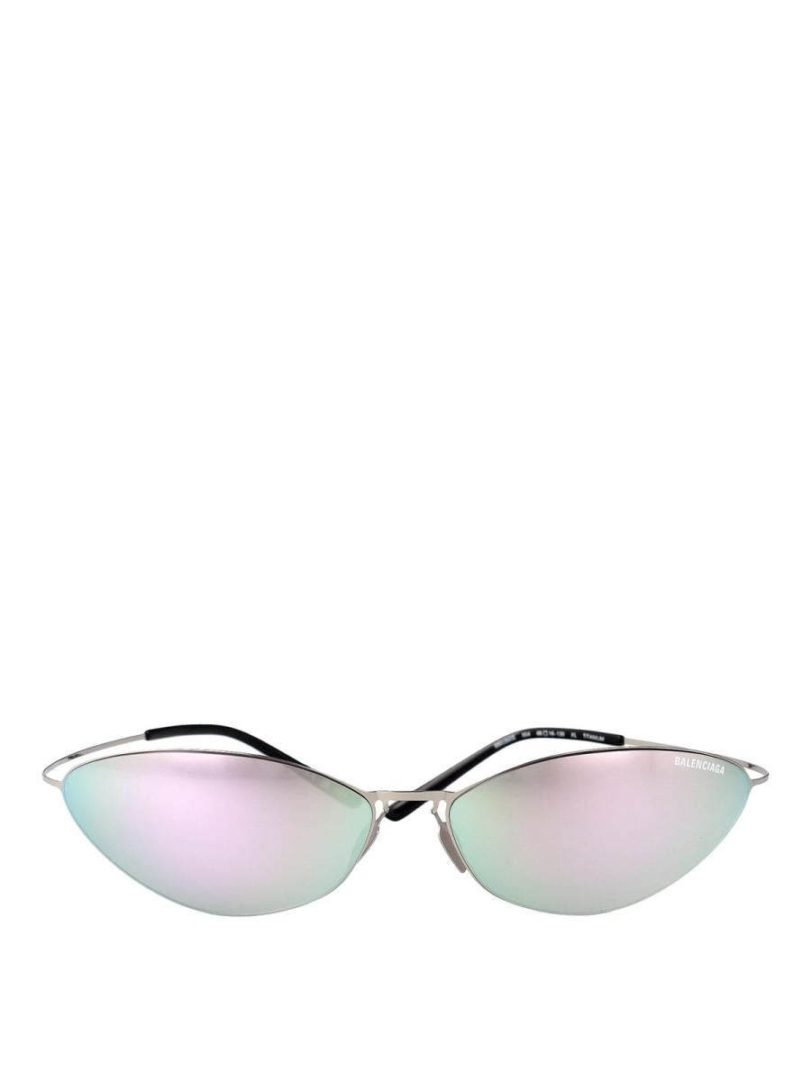 Balenciaga Lunettes De Soleil - Argent
