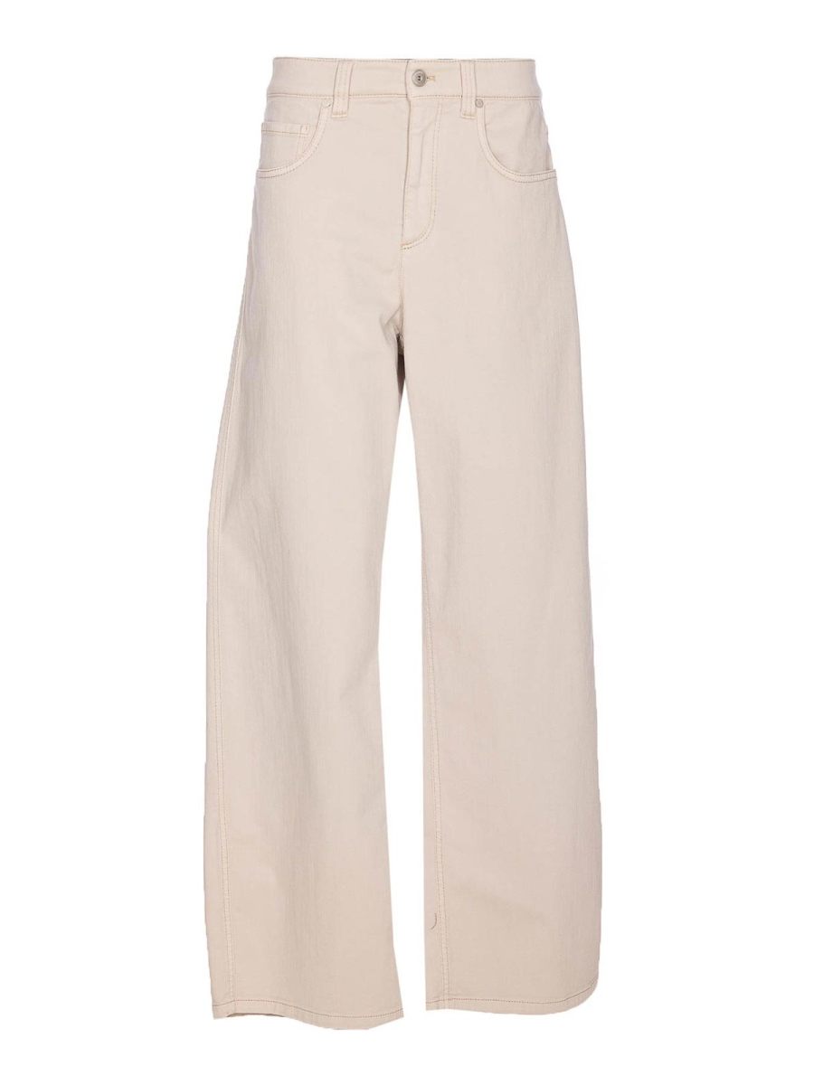 Brunello Cucinelli Jean Droit - Beige