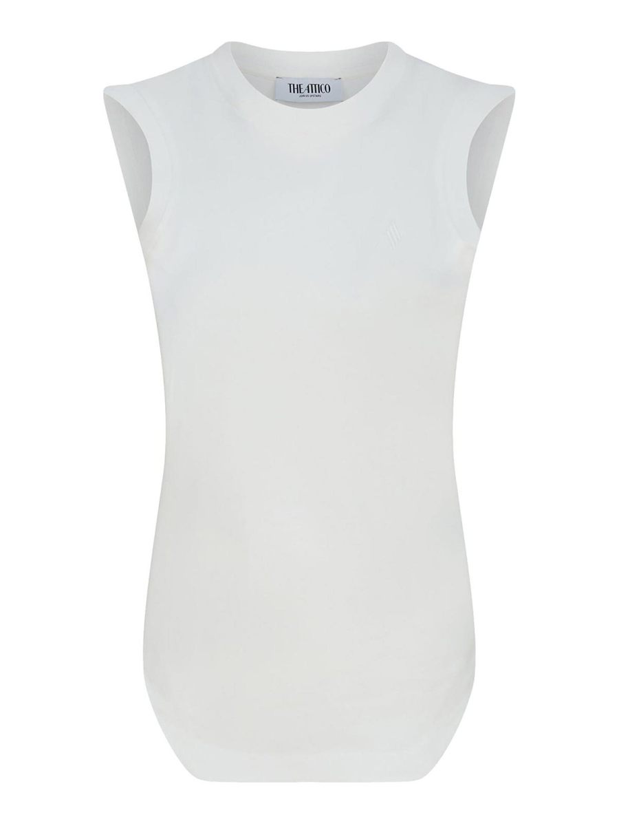 The Attico Top - Blanc