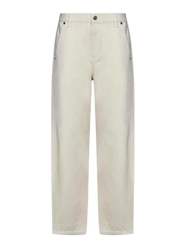 Victoria Beckham Jean Droit - Blanc
