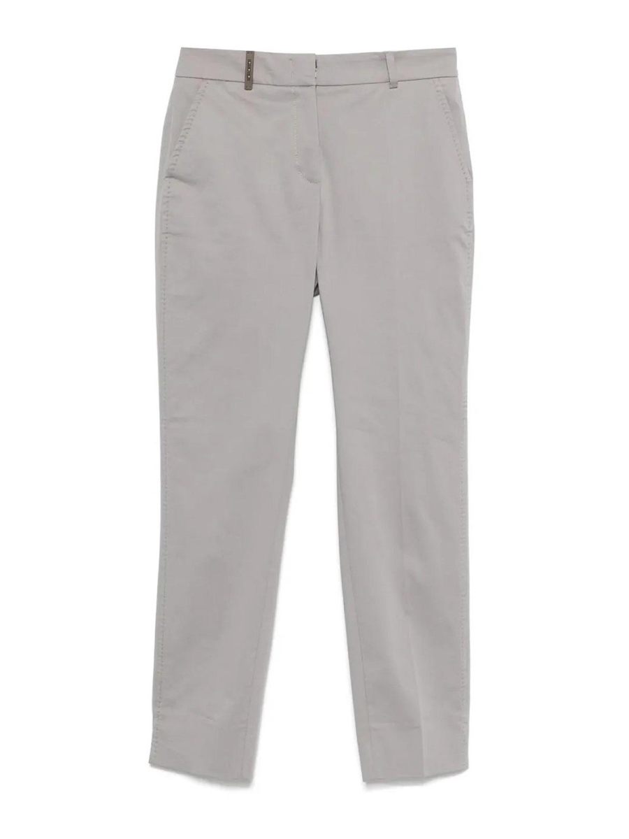 Peserico Pantalons Décontractés - Gris