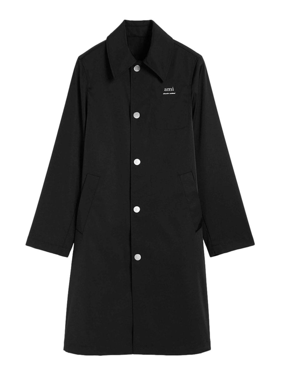 Ami Paris Trench-Coat - Noir