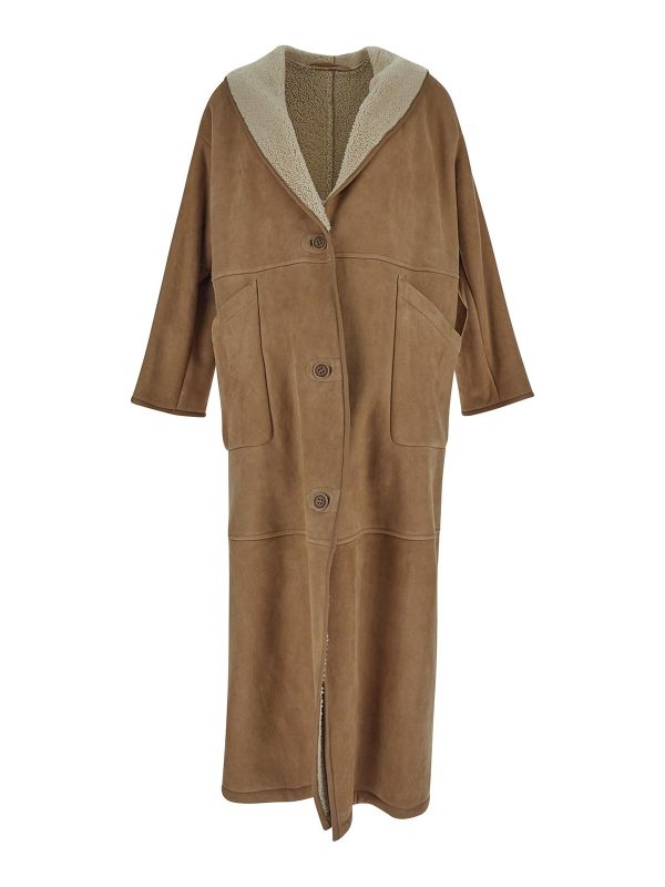 Salvatore Santoro Blouson En Cuir - Beige