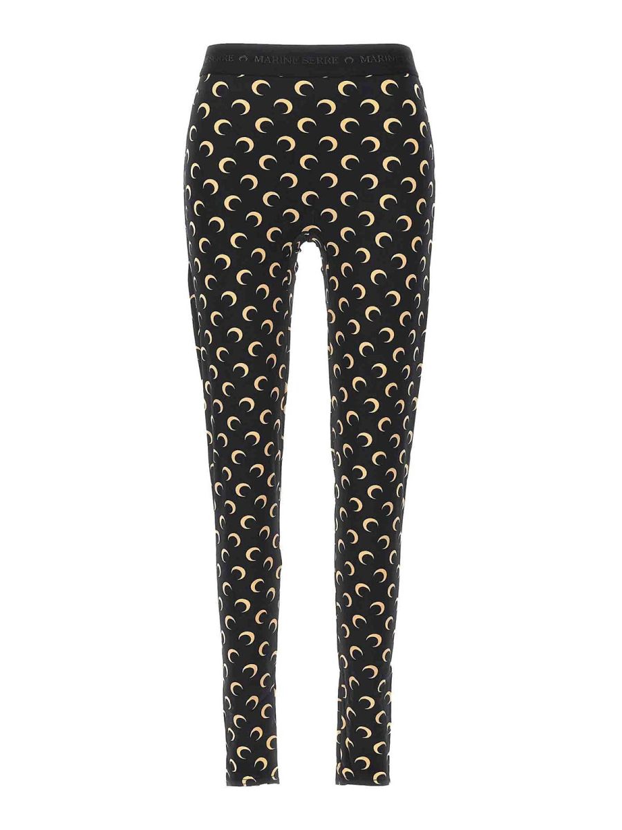 Marine Serre Leggings - Noir