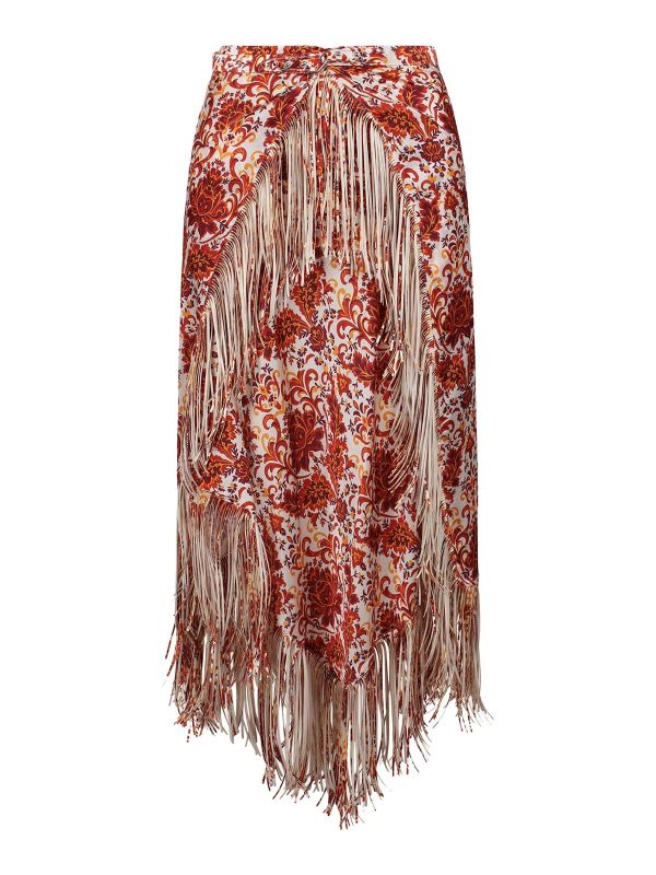 Rabanne Jupe Midi - Multicolore
