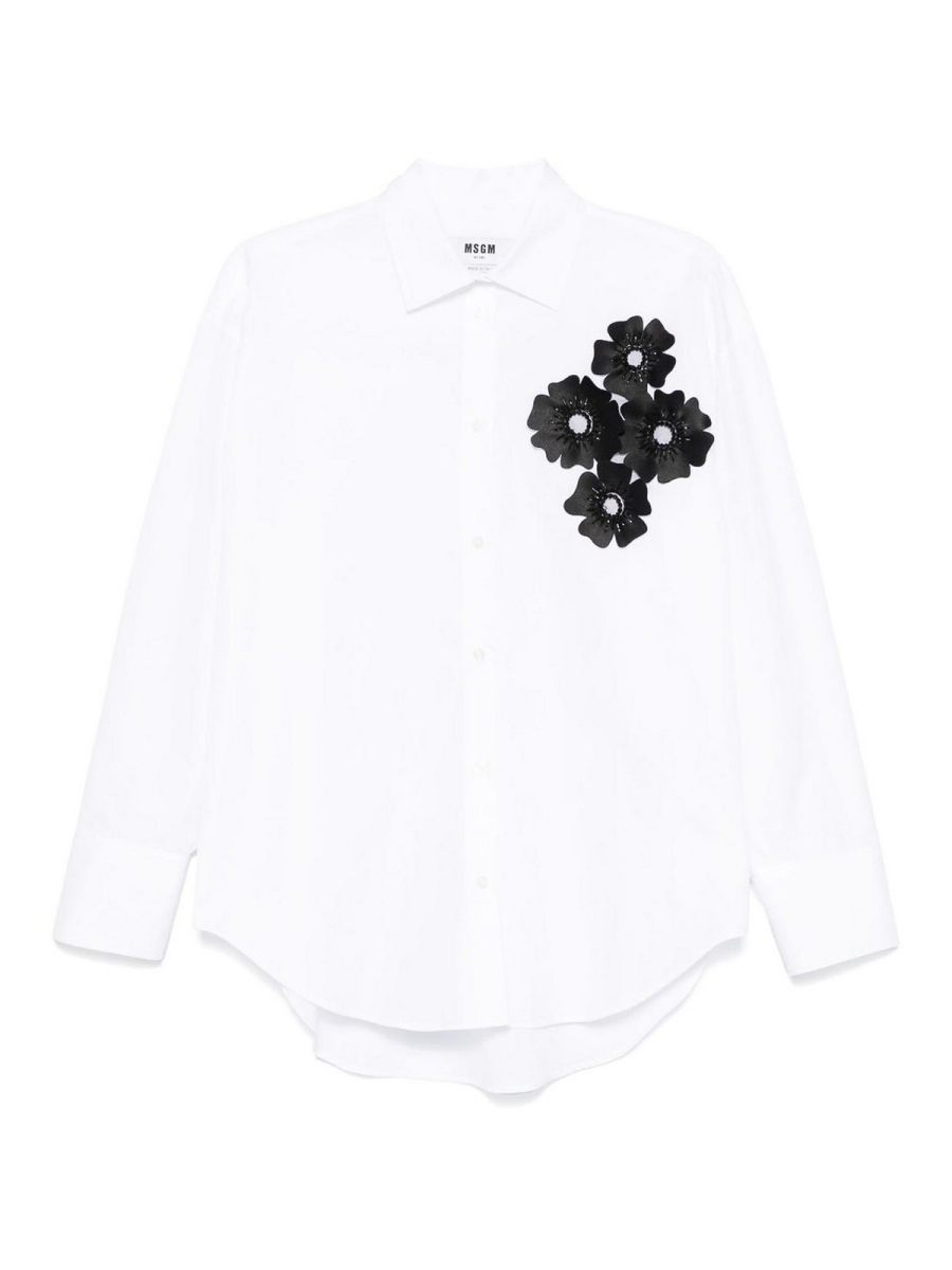 M. S.G. M. Chemise - Blanc