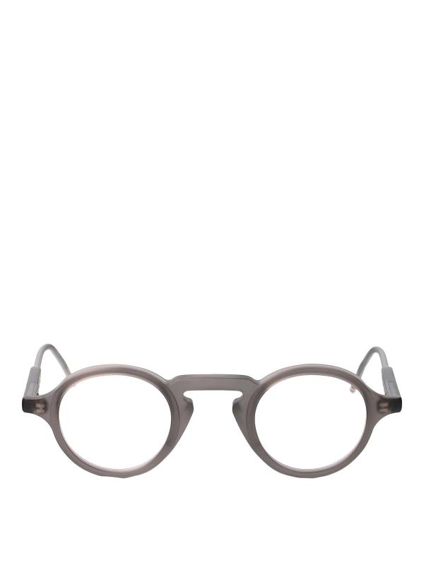 Thom Browne Lunettes De Soleil - Gris
