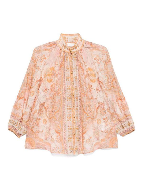 Zimmermann Blouse - Couleur Chair