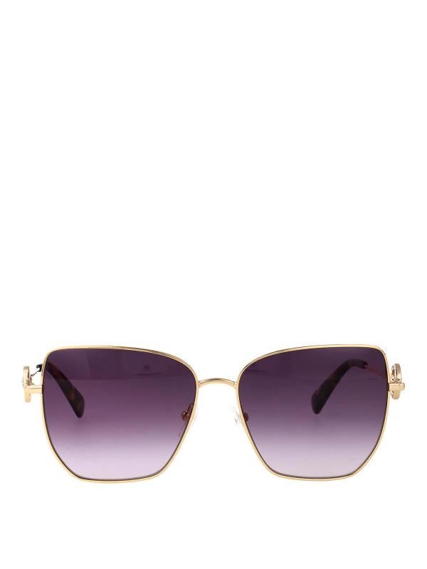 Longchamp Lunettes De Soleil - Or
