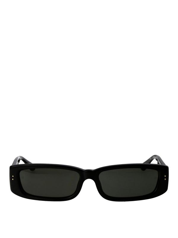 Linda Farrow Lunettes De Soleil - Noir