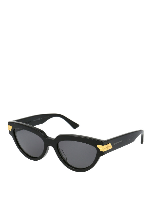 Bottega Veneta Lunettes De Soleil - Noir