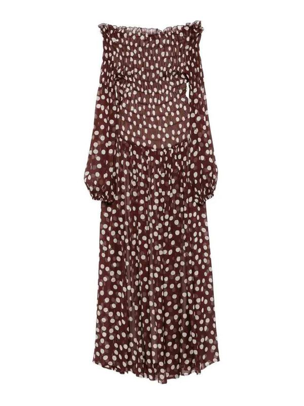 Raquel Diniz Maxi Robe - Marron