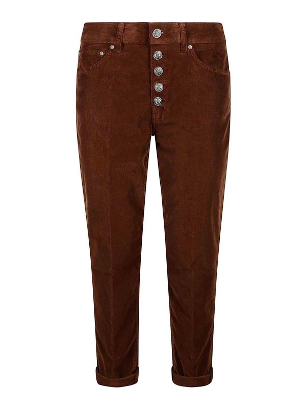 Dondup Pantalons Décontractés - Marron