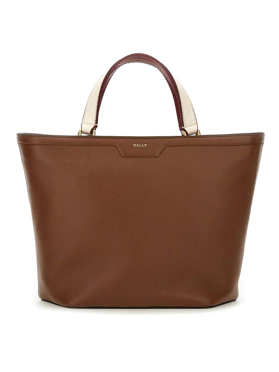 Bally Sac Porté Épaule - Marron Clair
