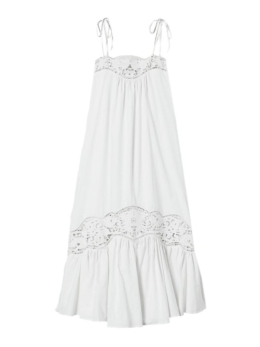 Twinset Maxi Robe - Blanc