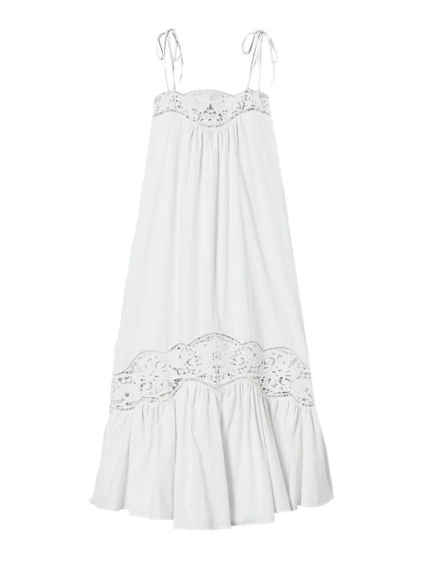 Twinset Maxi Robe - Blanc