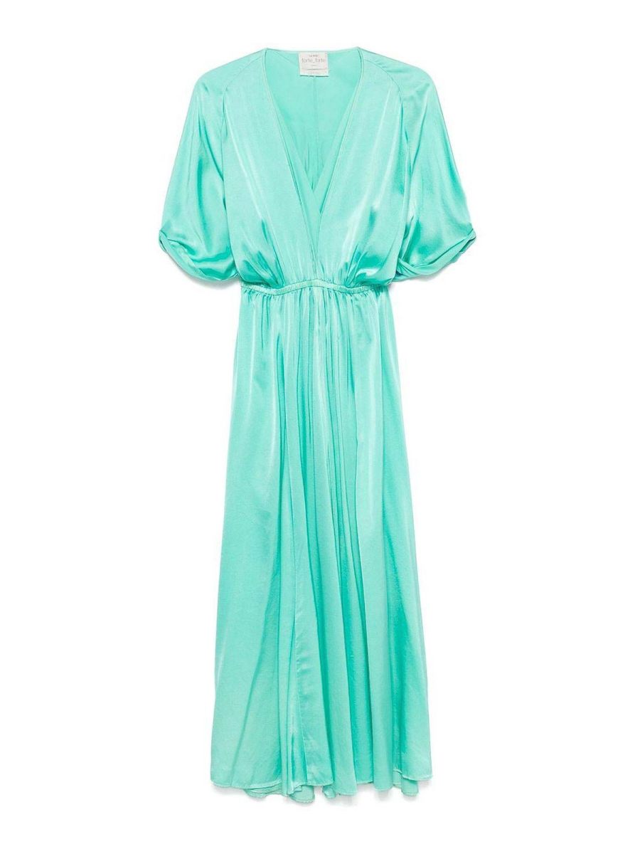 Forte Forte Maxi Robe - Vert