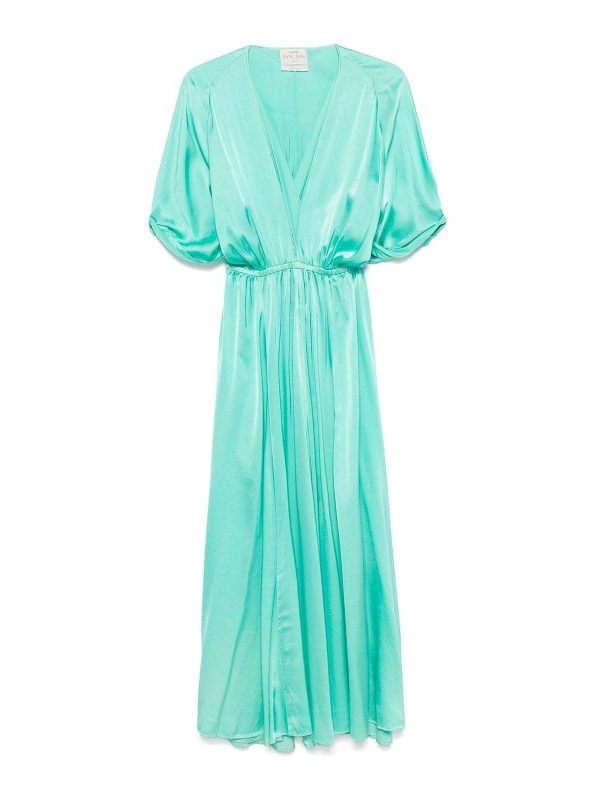 Forte Forte Maxi Robe - Vert
