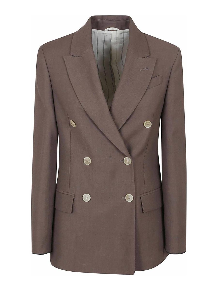 Brunello Cucinelli Veste Casual - Marron