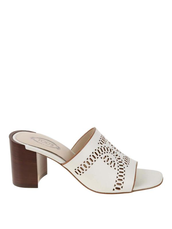 Tod's Mules - Blanc