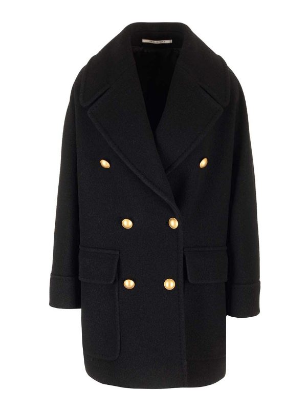 Tagliatore Manteau Court - Noir
