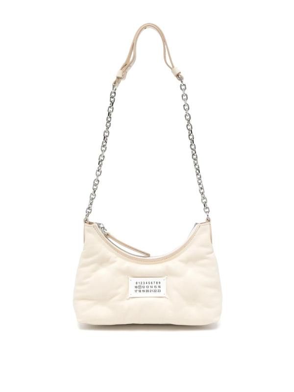 Maison Margiela Sac Porté Épaule - Crèm