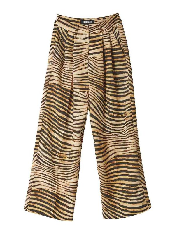 Just Cavalli Pantalon Couturier - Multicolore
