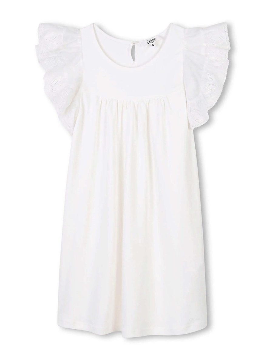 Chloe' Maxi Robe - Blanc
