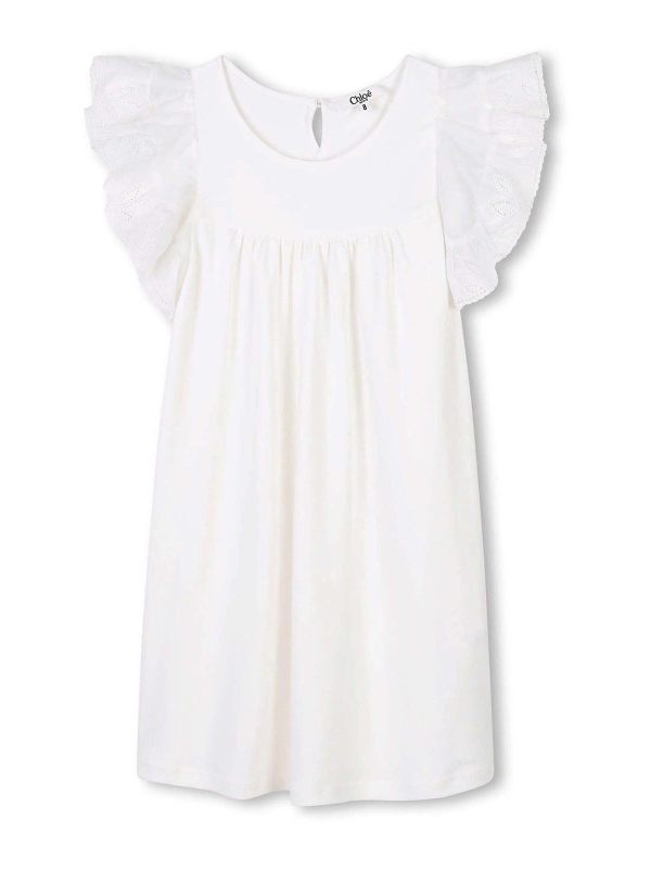 Chloe' Maxi Robe - Blanc