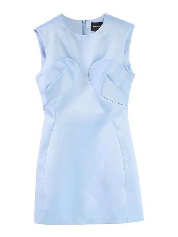 Marc Jacobs Robe Au Genou - Bleu Clair