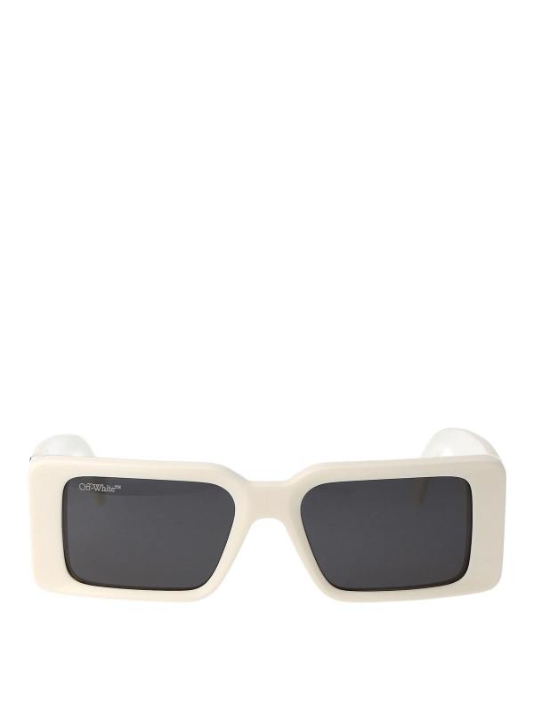 Off-White Lunettes De Soleil - Blanc
