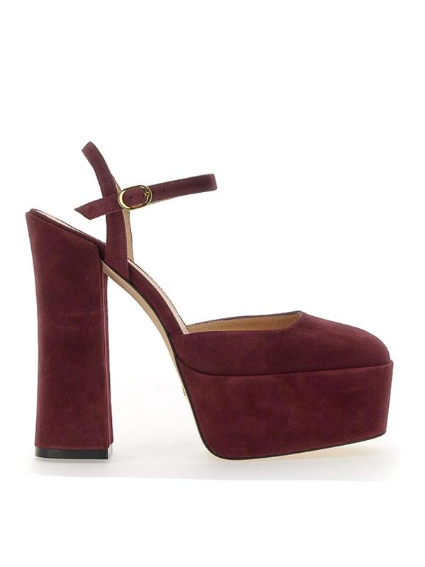 Stuart Weitzman Chaussures À Talon - Rouge Brun
